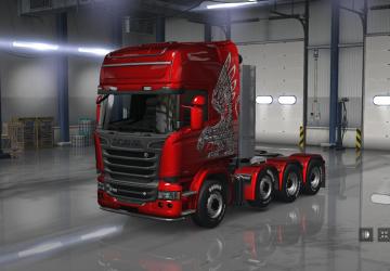 Мод Scania Trucks версия 1.6.1 для American Truck Simulator (v1.31.x)