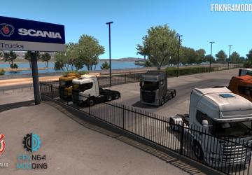 Мод Scania Trucks версия 2.0 для American Truck Simulator (v1.32.x, - 1.34.x)