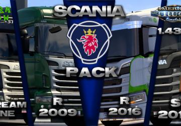 Мод Scania Trucks версия 4.4 для American Truck Simulator (v1.43.x)