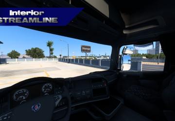 Мод Scania Trucks версия 4.4 для American Truck Simulator (v1.43.x)