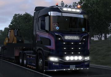Мод Scania Trucks версия 5.1.1 для American Truck Simulator (v1.60.x)