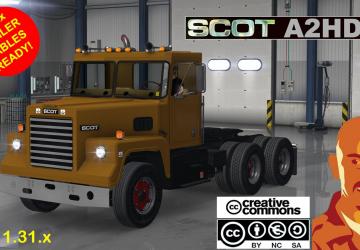 Мод SCOT A2HD версия 1.0 для American Truck Simulator (v1.31.x)