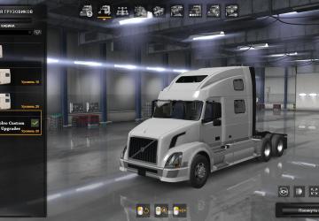 Мод SCS Volvo VNL 780 Custom Parts and Upgrades v0.1.7 для American Truck Simulator (v1.35.x, 1.36.x)