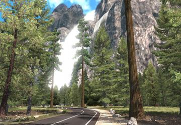 Карту Sierra Nevada версия 2.2.17 для American Truck Simulator (v1.36.x, 1.37.x)