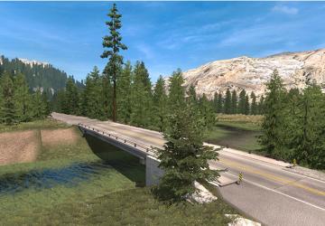 Карту Sierra Nevada версия 2.2.19 для American Truck Simulator (v1.37.x)