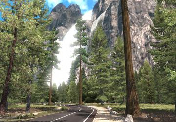 Карту Sierra Nevada версия 2.2.20c для American Truck Simulator (v1.36.x, 1.37.x)