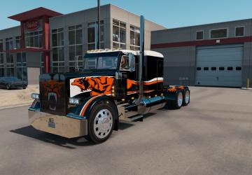 Мод Скин «Catmando» для Peterbilt 389 версия 1.0 для American Truck Simulator (v1.31.x, - 1.35.x)