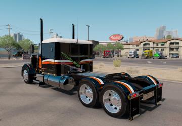 Мод Скин «Catmando» для Peterbilt 389 версия 1.0 для American Truck Simulator (v1.31.x, - 1.35.x)