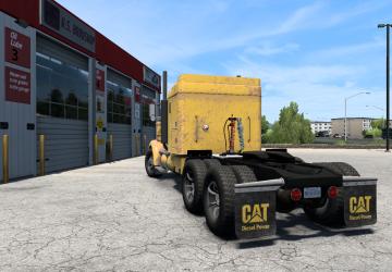 Мод Скин+Экстерьер для «Autocar AT» версия 1.0 для American Truck Simulator (v1.43-1.45)