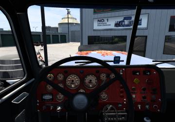 Мод Скин+Экстерьер для «Autocar AT» версия 1.0 для American Truck Simulator (v1.43-1.45)