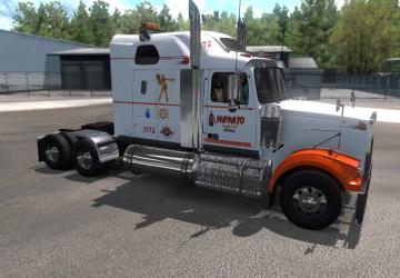 Мод Скин Navaja для Western Star 4900FA версия 1.0 для American Truck Simulator (v1.35.x, - 1.37.x)