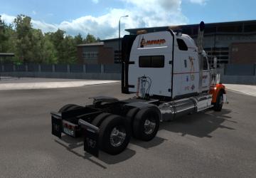 Мод Скин Navaja для Western Star 4900FA версия 1.0 для American Truck Simulator (v1.35.x, - 1.37.x)