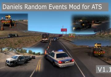 Мод Случайные события версия 1.1 для American Truck Simulator (v1.40.x)