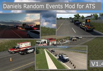 Мод Случайные события версия 1.4.3.6 для American Truck Simulator (v1.56.x, - 1.58.x)