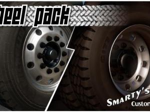 Мод Smarty Wheels Pack версия 1.2.4 для American Truck Simulator (v1.6.x, - 1.30.x)