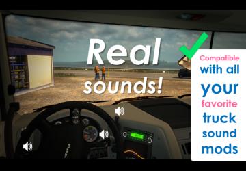 Мод Sound Fixes Pack версия 18.12 для American Truck Simulator (v1.31.x)