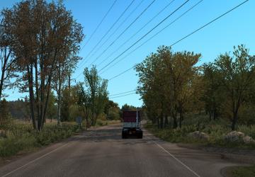 Мод Spring Graphics & Weather версия 1.0 для American Truck Simulator (v1.37.x)