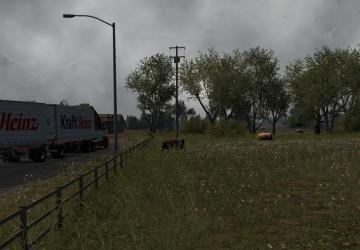 Мод Spring Graphics & Weather версия 1.0 для American Truck Simulator (v1.37.x)