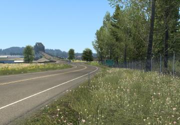 Мод Spring Graphics & Weather версия 3.4 для American Truck Simulator (v1.49.x)