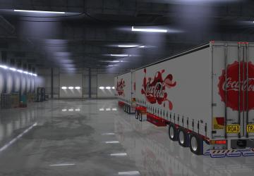 Мод TSA Freight Lines версия 1.0 для American Truck Simulator (v1.33.x, - 1.35.x)