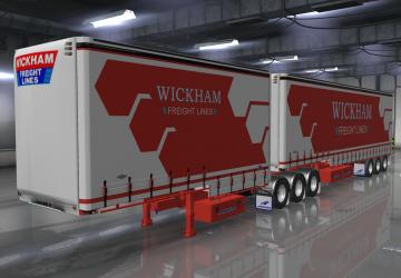 Мод TSA Freight Lines версия 1.0 для American Truck Simulator (v1.33.x, - 1.35.x)