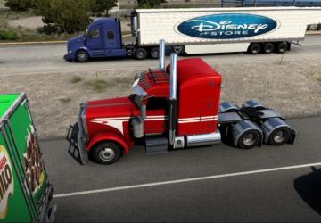 Мод The Godfather Traffic Pack версия 1.0 для American Truck Simulator (v1.42.x)