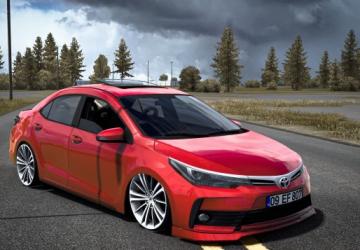 Мод Toyota Corolla 2018 версия 1.6 для American Truck Simulator (v1.49.x)