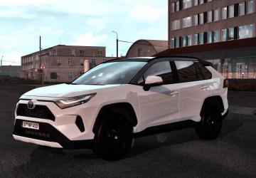 Мод Toyota RAV4 2025 версия 1.1 для American Truck Simulator (v1.56.x)