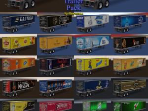 Мод Trailer Pack by Omenman версия 11.0 для American Truck Simulator (v1.28.x)