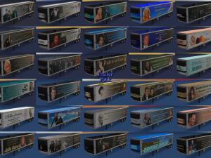 Мод Trailer Pack by Omenman версия 11.0 для American Truck Simulator (v1.28.x)