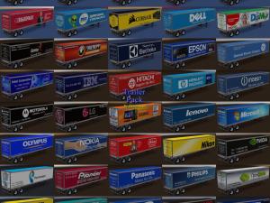 Мод Trailer Pack by Omenman версия 11.5 для American Truck Simulator (v1.28.x)