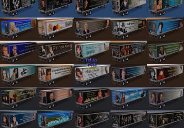 Мод Trailer Pack by Omenman версия 15.0 для American Truck Simulator (v1.28.x, - 1.30.x)