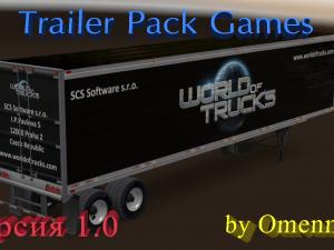 Мод Trailer Pack Games версия 1.0 для American Truck Simulator (v1.28.x)