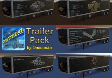 Мод Trailer Pack Games версия 1.01 для American Truck Simulator (v1.28.x, - 1.31.x)