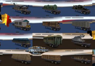 Мод Trailer Pack Overweight версия 4.0 для American Truck Simulator (v1.28.x, - 1.30.x)