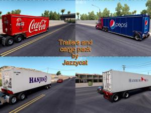 Мод Trailers and Cargo Pack версия 1.9 для American Truck Simulator (v1.28-1.30.x)