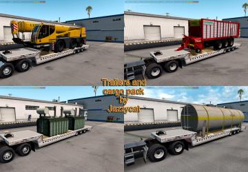 Мод Trailers and Cargo Pack версия 2.1 для American Truck Simulator (v1.31.x)