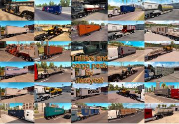 Мод Trailers and Cargo Pack версия 2.1 для American Truck Simulator (v1.31.x)