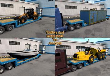 Мод Trailers and Cargo Pack версия 2.5 для American Truck Simulator (v1.35.x)