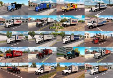 Мод Truck Traffic Pack версия 1.9.1 для American Truck Simulator (v1.32.x)