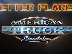 Мод Улучшенный свет фар версия 2.0 для American Truck Simulator (v1.28.x)