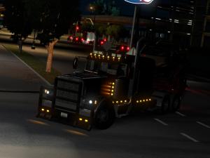 Мод Улучшенный свет всего транспорта версия 2.4 для American Truck Simulator (v1.29.x)