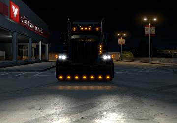 Мод Улучшенный свет всего транспорта версия 4.1 для American Truck Simulator (v1.34.x)