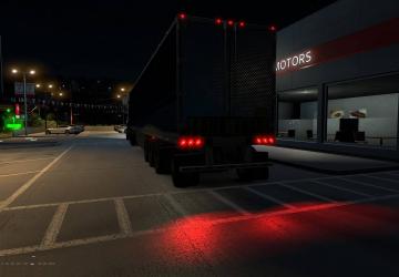 Мод Улучшенный свет всего транспорта версия 4.2 для American Truck Simulator (v1.35.x)