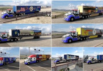 Мод USA States Traffic версия 1.2 для American Truck Simulator (v1.56.x)