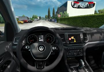 Мод Volkswagen Amarok V6 версия 2.4 для American Truck Simulator (v1.48.x)