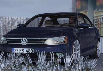 Мод Volkswagen Jetta 2018 версия 2.4 для American Truck Simulator (v1.57.x)