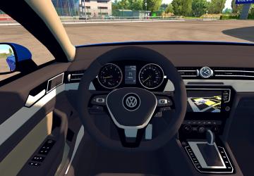 Мод Volkswagen Passat CC 2013 + Arteon 2018 версия 1.0 для American Truck Simulator (v1.32.x, - 1.34.x)