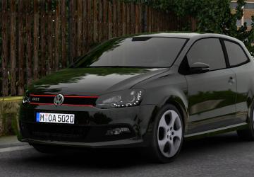 Мод Volkswagen Polo GTI 2011 версия 4.4 для American Truck Simulator (v1.46.x)