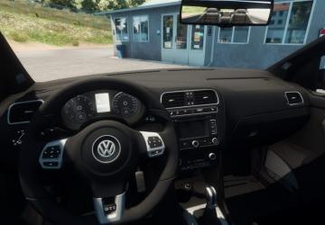 Мод Volkswagen Polo 2011 версия 1.0 для American Truck Simulator (v1.42.x, 1.43.x)